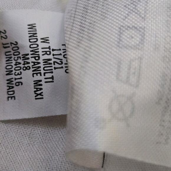 Janie and Jack Kaavia James Union Wade Striped Midi Dress‎ White 12-18 month - Picture 7 of 8